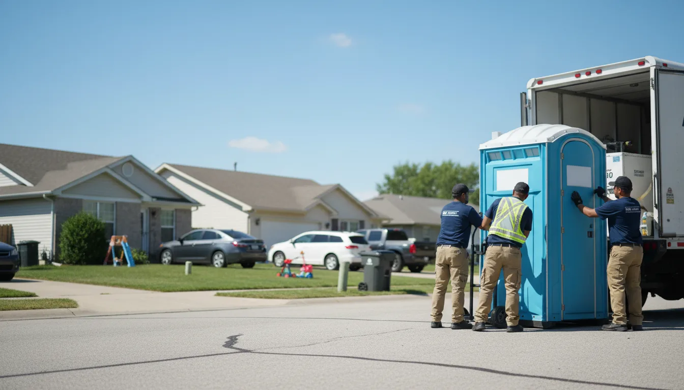 Standard Porta Potty Rentals in Longview, IL near me